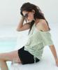 Banwonateullie A3602 Off-Shoulder T-Shirt_Mint