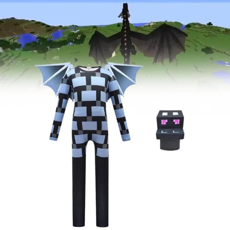 Ender Dragon Minecraft Cosplay Costume Halloween Party Stage Gift Performance