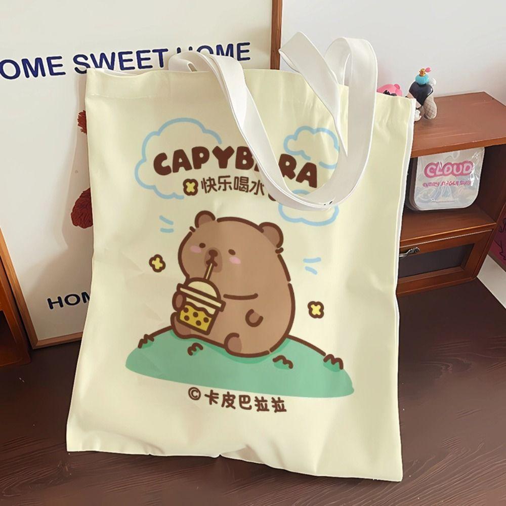 Pendler-Tasche Wasserschwein Einzelschultertasche Unterarmtasche Große Kapazität Wasserschwein Handtasche Mädchen