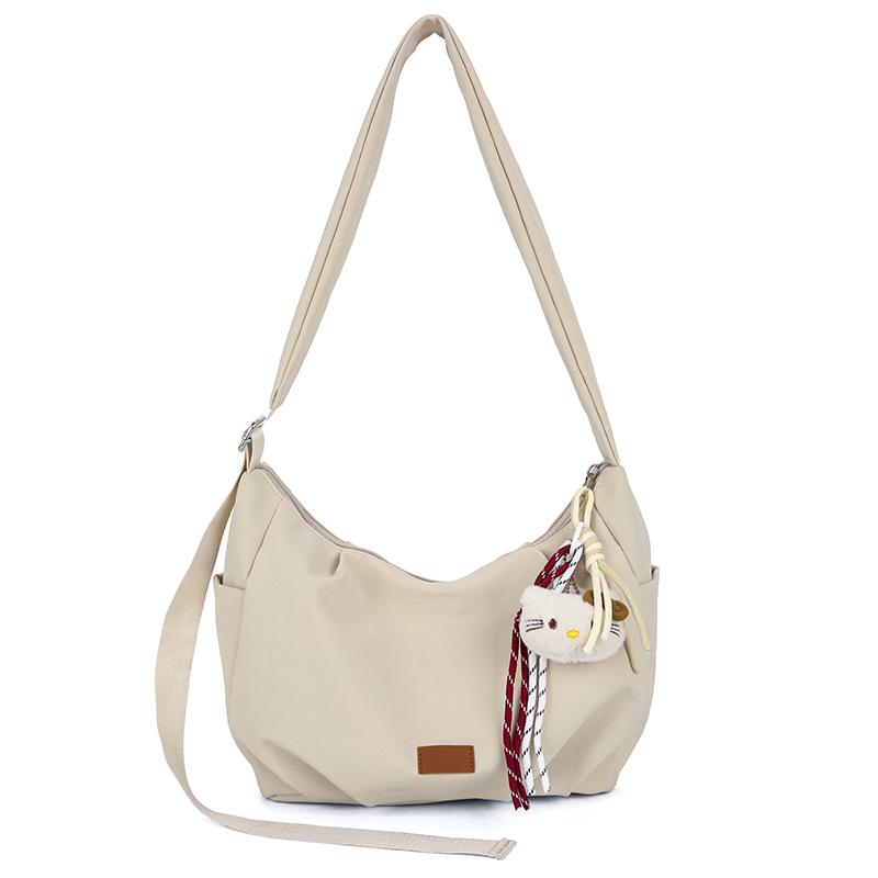 Versatile Retro Nylon Crossbody Underarm Bag for Women