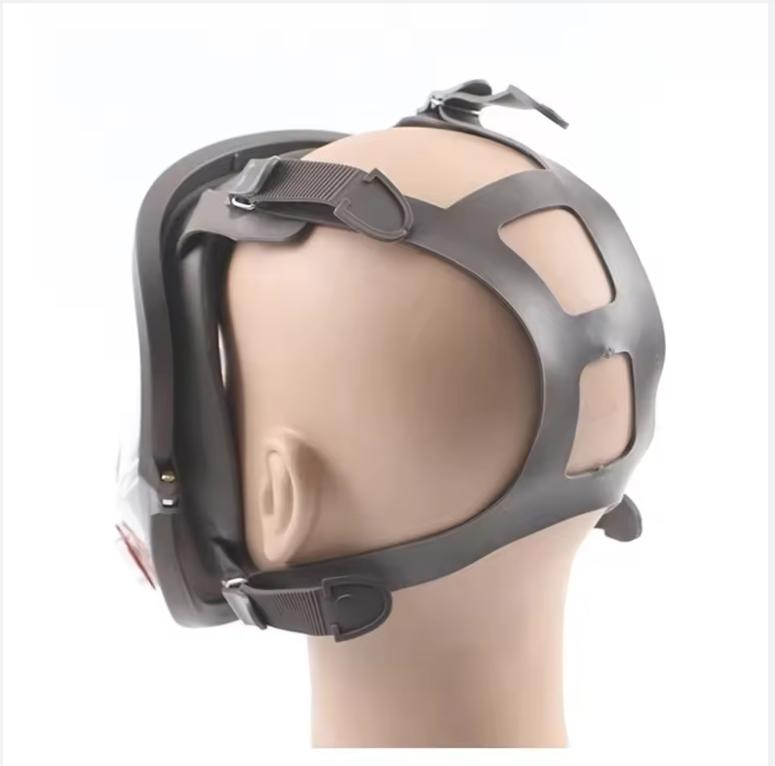 Anti-Fog 6800 Gasmask Industriell målning Sprayning Respirator Säkerhetsarbete Filter Dammtät Full Face Formaldehyd Protection