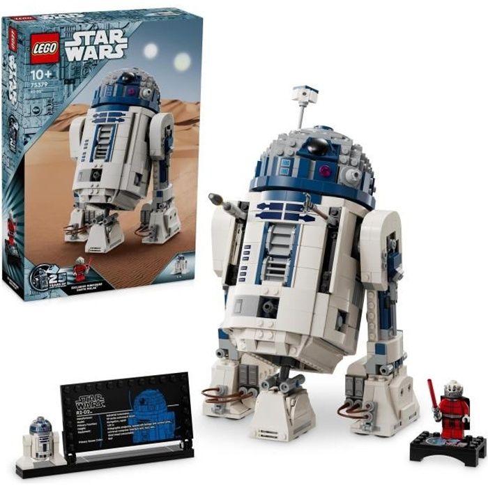 LEGO Star Wars 75379 R2-D2, Buildable Droid Toy, Gift for Kids, Battle Game