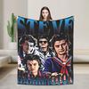 Steve Harrington Blankets  Soft Funny Plush Throw Blanket For Kids Bedroom Flannel Bedspread Bed Cover