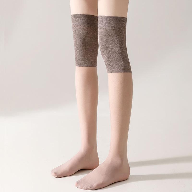 Air-conditioned Stockings, Thin Anti-hooking Stockings, Over-the-knee Stockings, Cold-proof, Anti-slip, Warm and Knee-protecting Socks for The Elderly