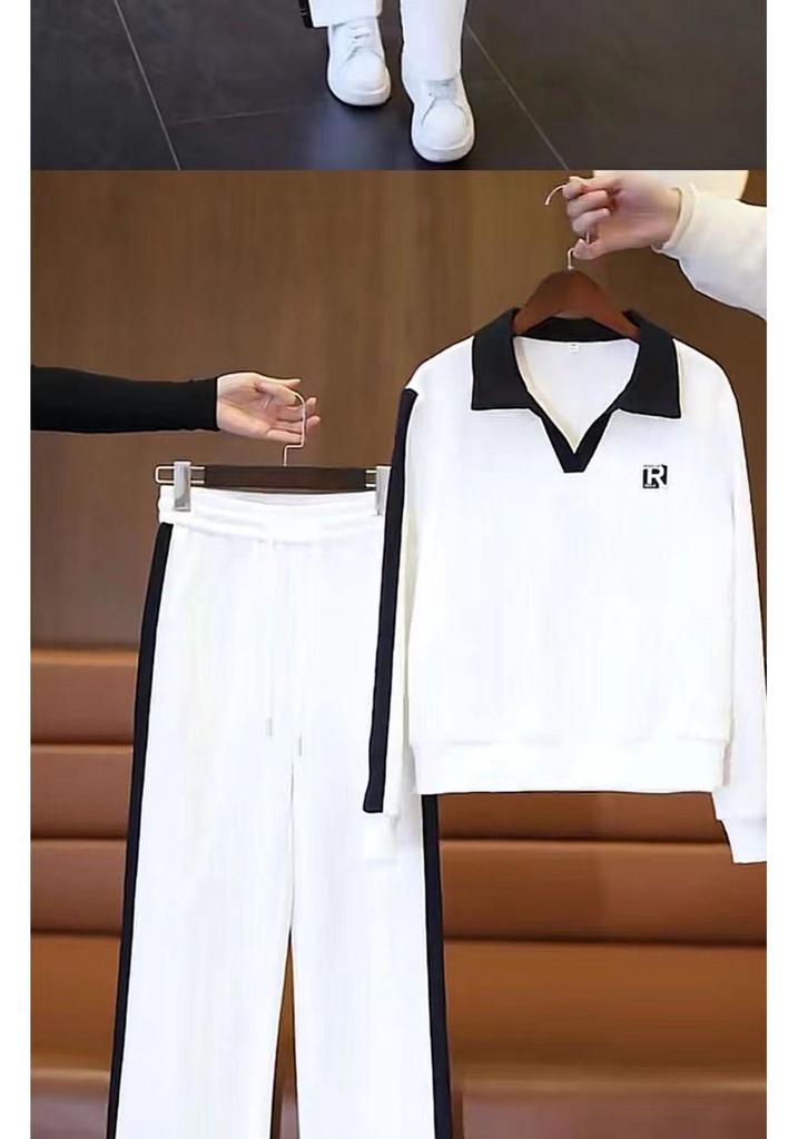 Casual Women's Slimming Hoodie & Sweatpants Set - 2026 Spring/Autumn Collection