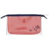 Sunstar Stationery Snoopy Clear Mitte S1424530 Pouch, Gusset, Pink,