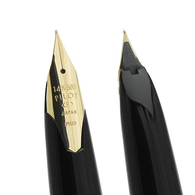 Pilot Fountain Pen Elite 95S Black Fine Nib FES-1MM-B-F with Converter