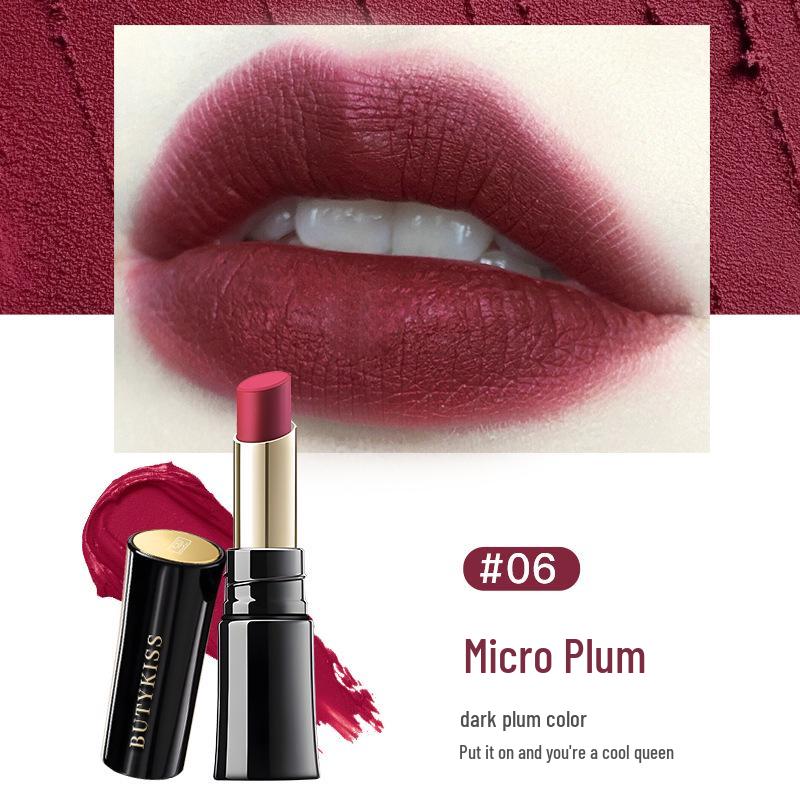 Soft Mist Non-Stick Waterproof Matte Lipstick - Moisturizing & Long-Lasting Velvet Hydrating Lip Gloss