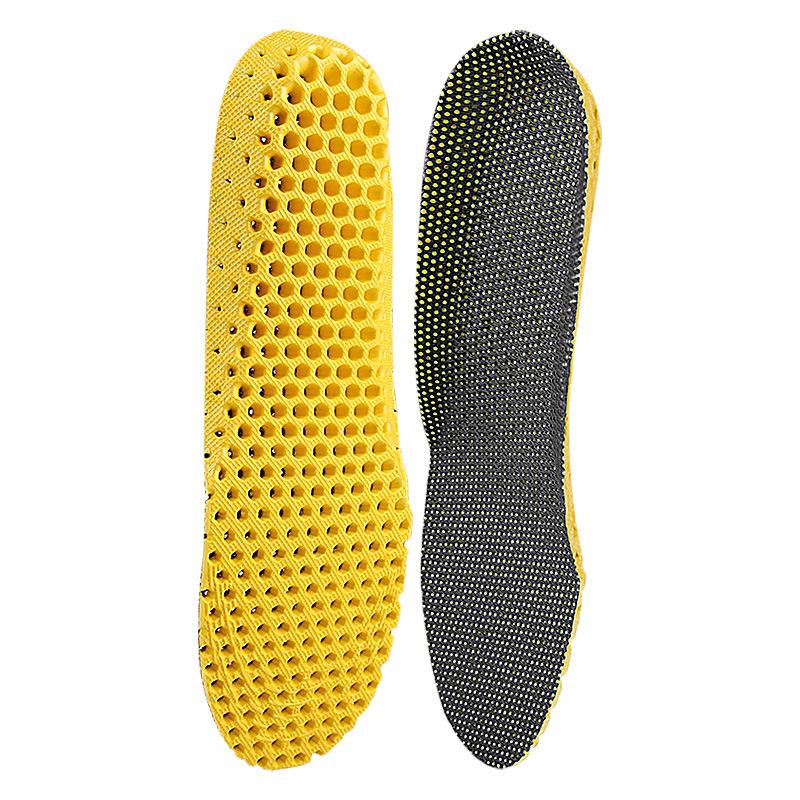 

Sports Shock Absorption, Breathable Soft Insole, Spring and Summer Basketball Running Thickened Sweat-absorbing Feather Insole, Soft and Light S (size 35-40)
