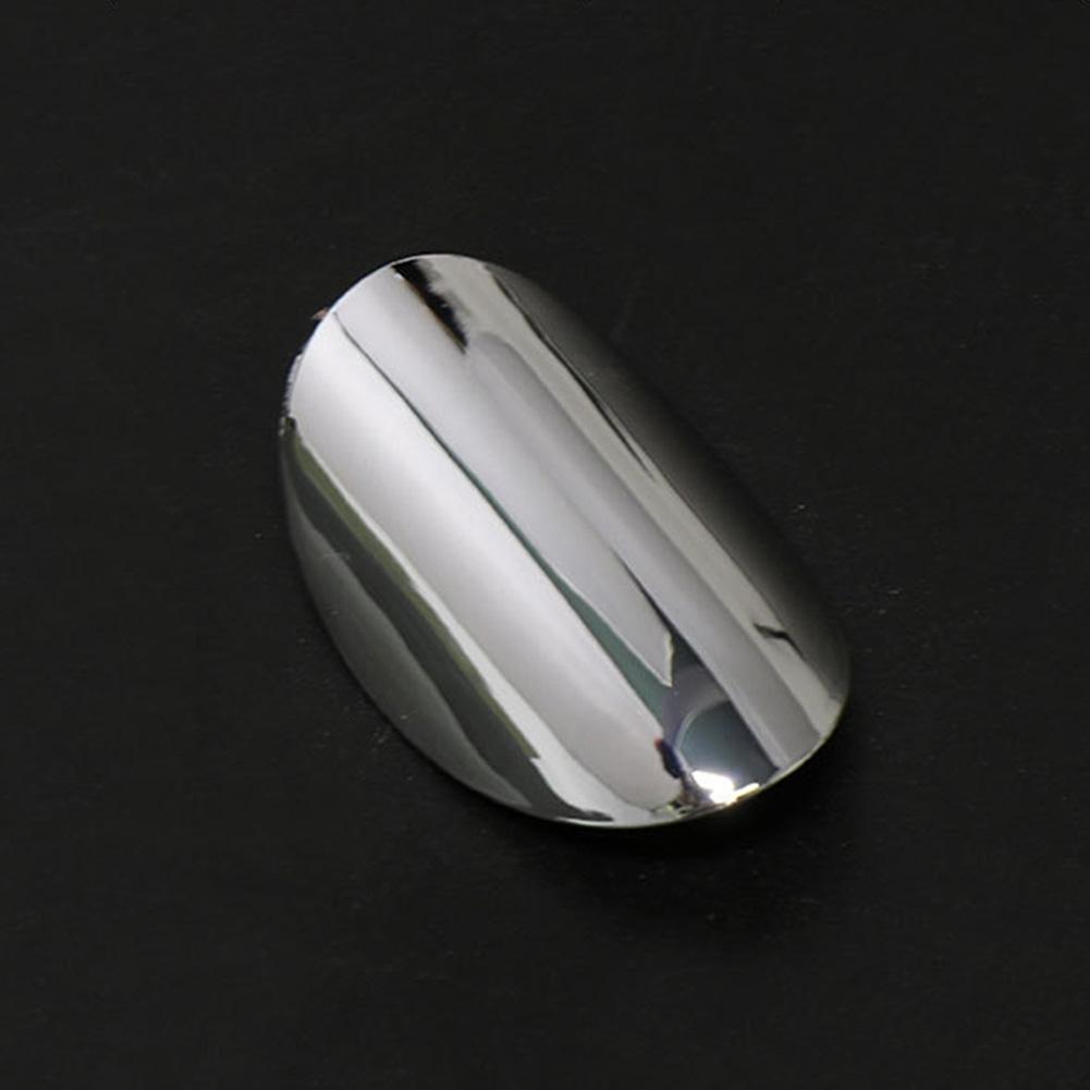 51217431945 Copritastiera ABS Cromato Alta Qualità 1 PZ 3,8x2,4 cm