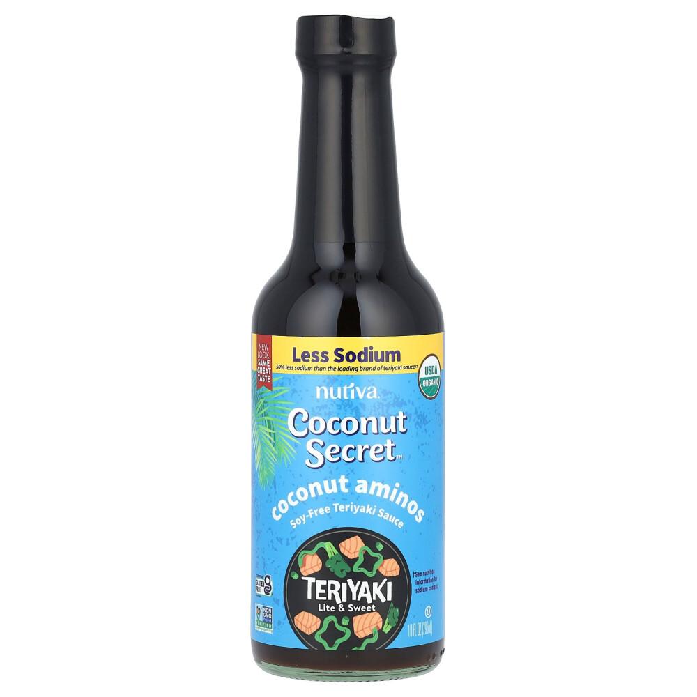 Coconut Secret Teriyaki Sauce Coconut Aminos 10 fl oz (296 ml)