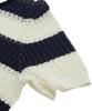 PENFIELD Striped Lace Collar Knit White_Fs2Nt01F