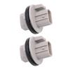 2Pcs Car Turn Signal Pointer Bulb Socket Lamp Sockets Base Holder Fit for Acura RDX TL TSX Honda Civic Odyssey Element Crosstour