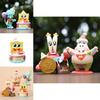 Spongebob Squarepants Pvc Creative Figurine For Birthday Party Decor And Collectors