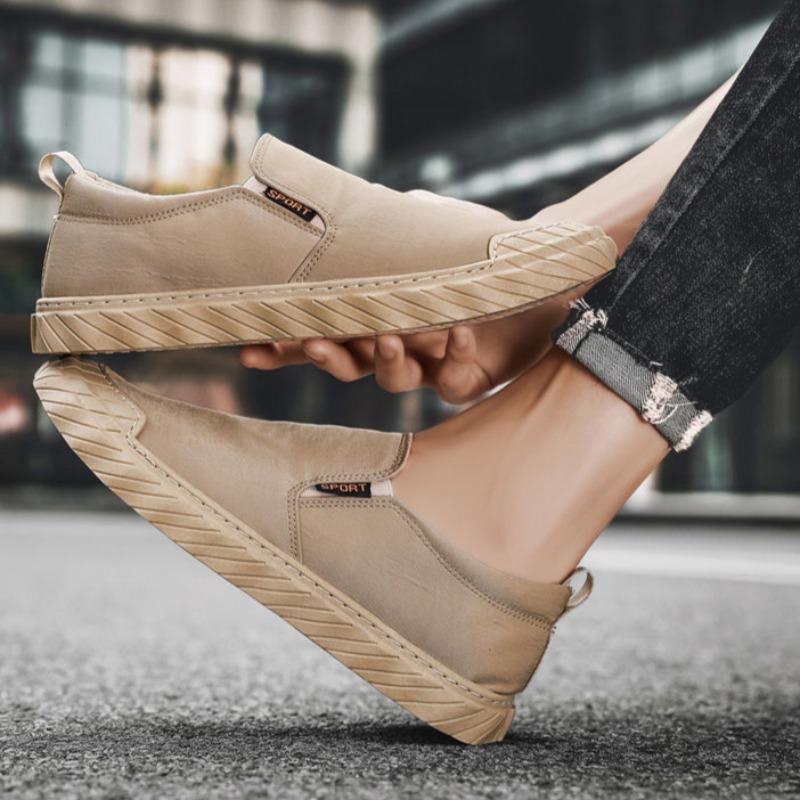 Sneakers Male Slip-ons Men's Vulcanize Shoes Canvas Lightweight Summer Flat Sports Breathable Classic Original Sale Deals Work