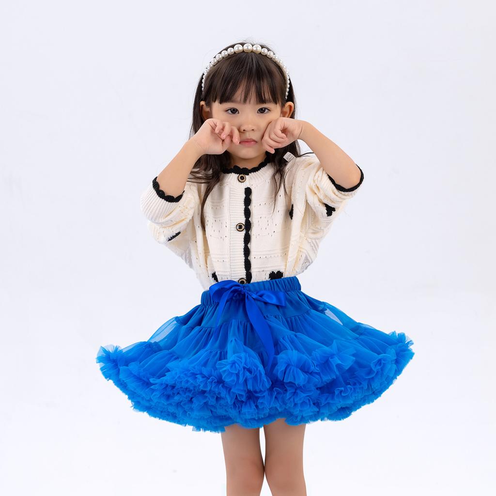 Girls Tulle Skirt Baby Children Tutu Pettiskirt Skirt Kids Fluffy Ballet Skirt Party Princess Girl Clothes