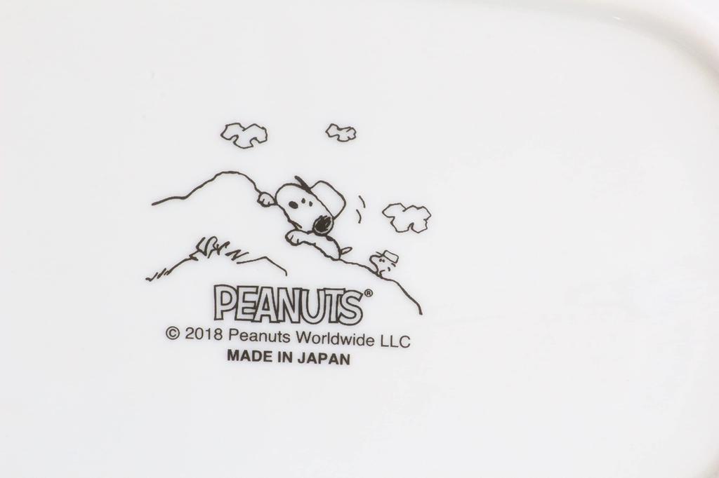 Shimizu Togyo Oval Australia Snoopy World Travel Set of 2 Designs Plates, & Canada, Series,