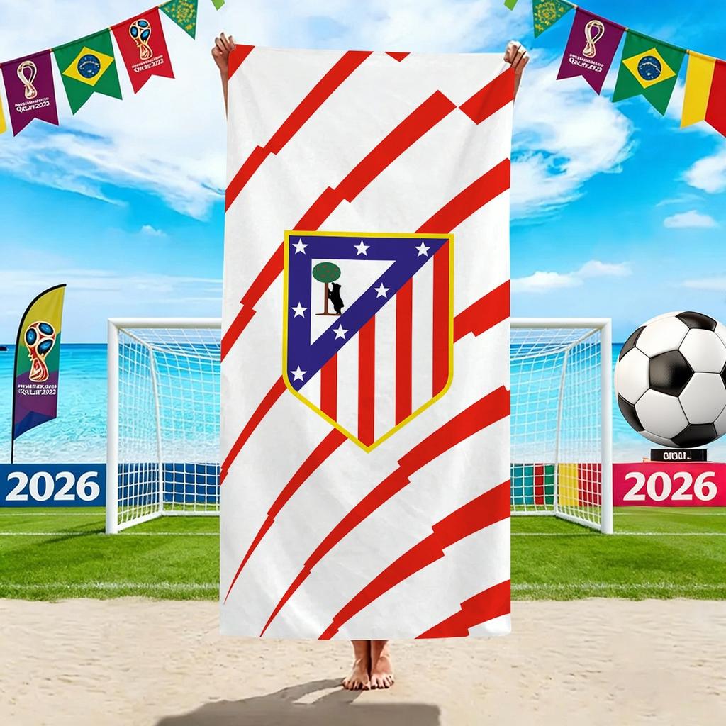 World Cup Beach Towels, Us-Canada-Mexico Football Team Microfiber Quick-Drying Absorbent Bath Towels, Sports Towels