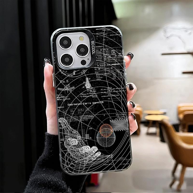 Physics Chemical Mathematics Soft Phone Case for iPhone 15 16 17 Pro Max 17Air 16E 14 Plus 13 12 Mini Shockproof Cover Back Shel