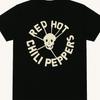 ** Red Hot Chilli Peppers Flea Skull Black  White T-shirt Official Licensed **