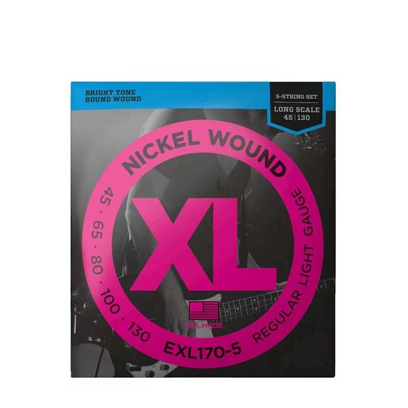 Acoustic & Electric Guitar Strings: DDLO Folk, EZ Brass, EJ Phosphor Bronze, EXL Electric.