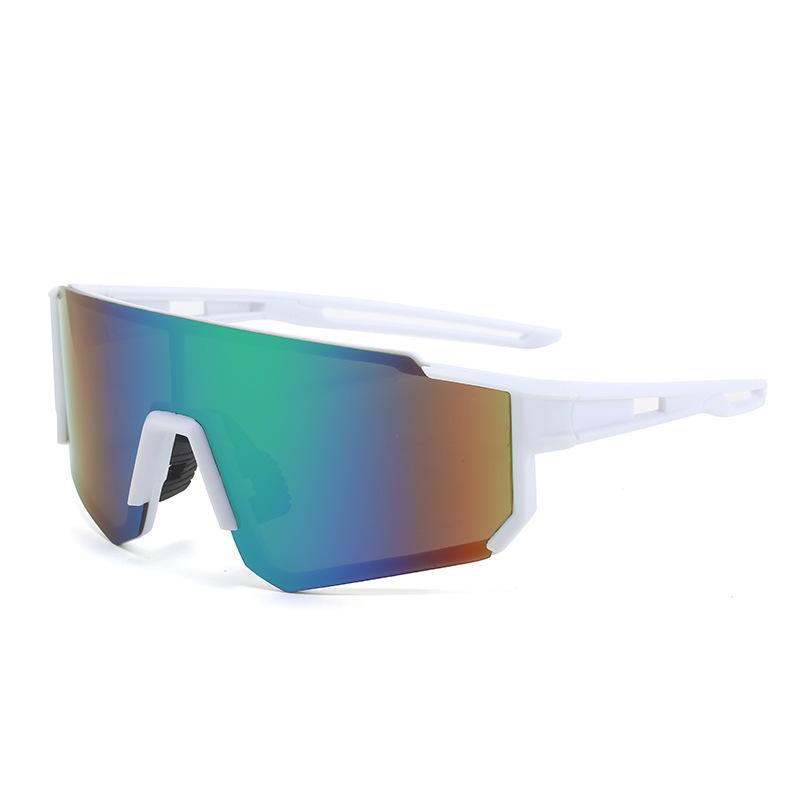 Fashion Outdoor Riding Sunglasses One-Piece Bicycle Windshield Sunglasses Men'S And Women'S Sports Glasses
