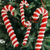 2pcs Mini Christmas Foam Candy Cane Twisted Christmas Tree Decoration  Children Gifts