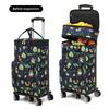 Telescopic Trolley Bag Supermarket Shopping Bag Folding Portable Lightweight Universal Wheel Travel Bag