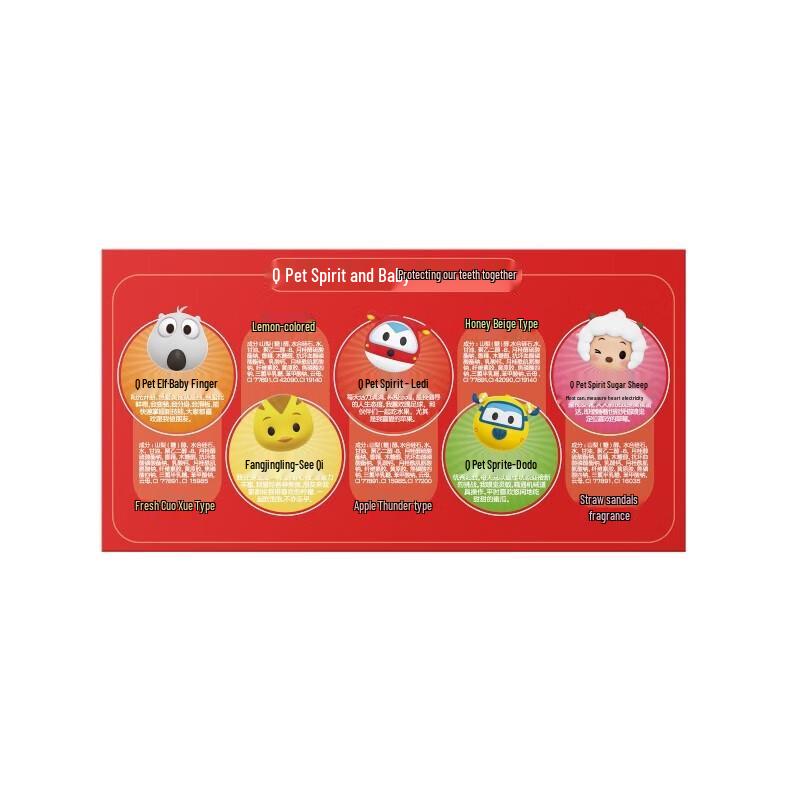 Saky Kids' Magic Rainbow Toothpaste Set (Ages 2-12)