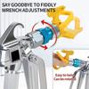 360 Grad drehbarer Airless-Farbsprühgerät-Adapter Aluminiumlegierung Hochdruck Lecksicher Schwenkgelenk für gleichmäßige Beschichtung