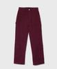 Aenitaimlolig Lavender Work Pants - Burgundy