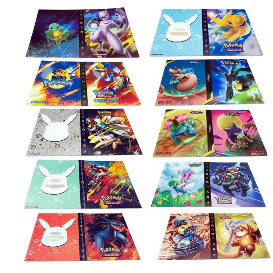 240 Sheets Pokemon Cards Playing Album Book Folder List DIY Collection Holder