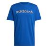 Originals Graphics Fashion Simple Round Neck Pullover Short Sleeve T-Shirt Men Tops Dark-Blue IZ4832