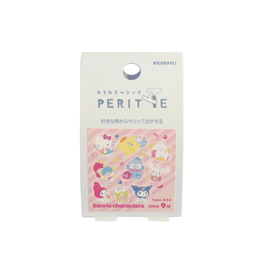 

Epoch Chemical Sanrio Roll Karakara Pelitte Sticker, Fancy, 1327-0740