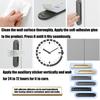 4pcs Auto Adhesive Sliding Door Handle Modern Aluminum Alloy Sliding Door Pulls for Cabinets Furniture
