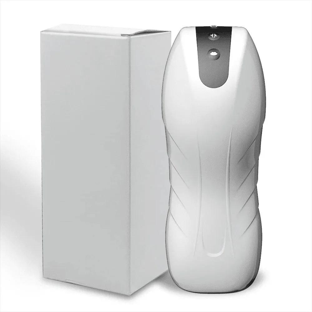 Вакуумная Симуляция Орального Секса Тренажер для Задержки Эякуляции Мужские Игрушки для Взрослых Автоматический Мужской Мастурбатор Вибрирующая Сосущая Машина