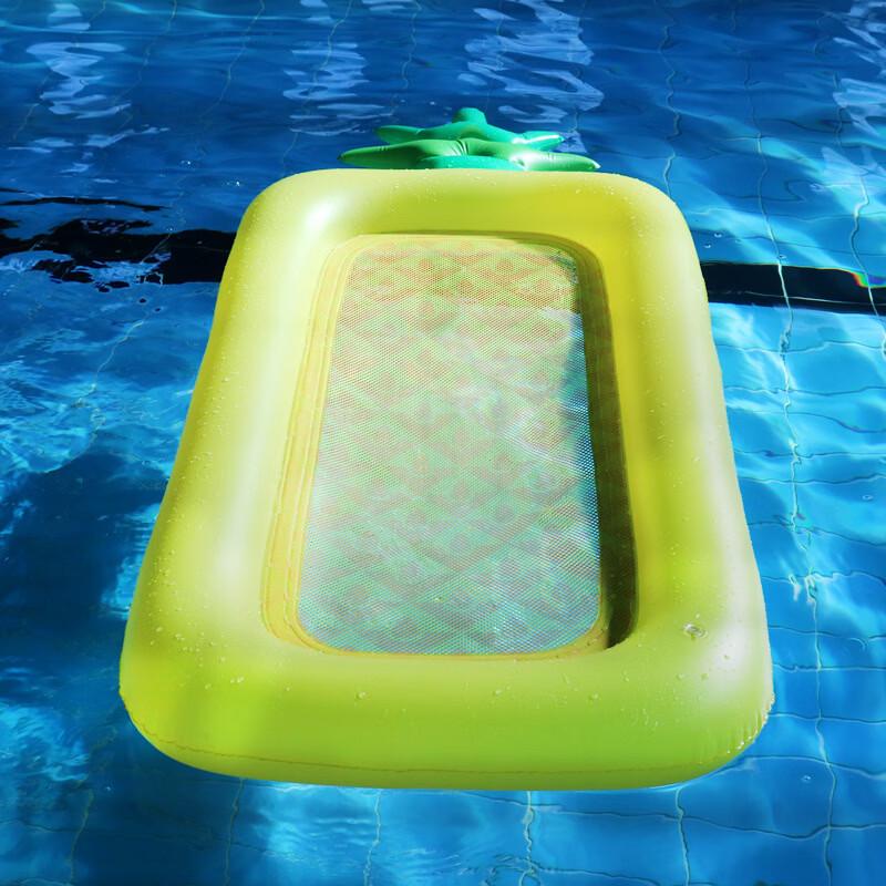 Inflatable Pineapple Pool Float Lounge