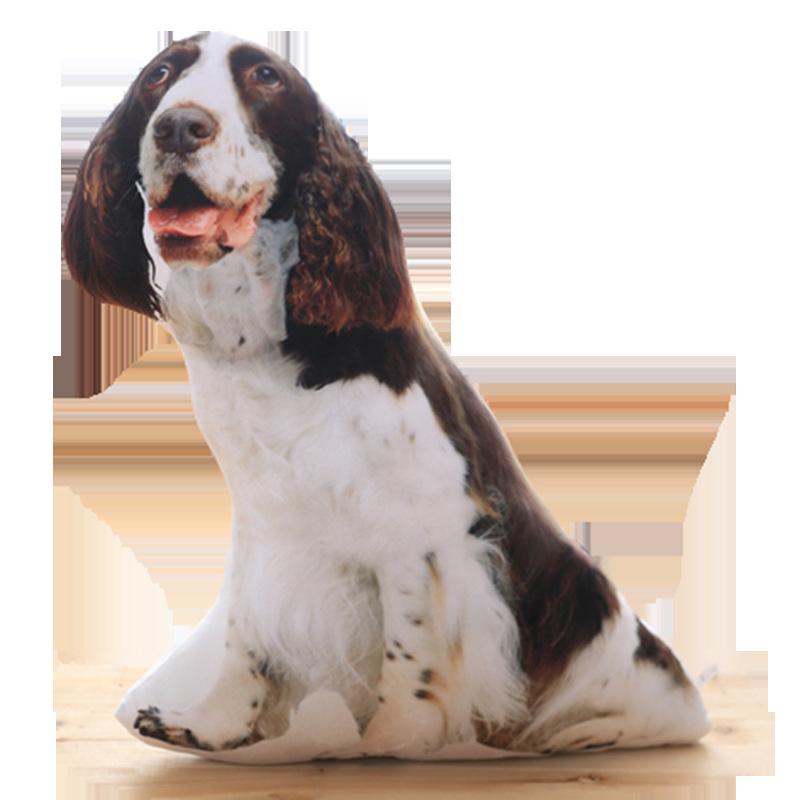 3d Simulated Dog Pillow Animal Doll Creative Doll Cute Sleeping Doll Husky Plush Toy