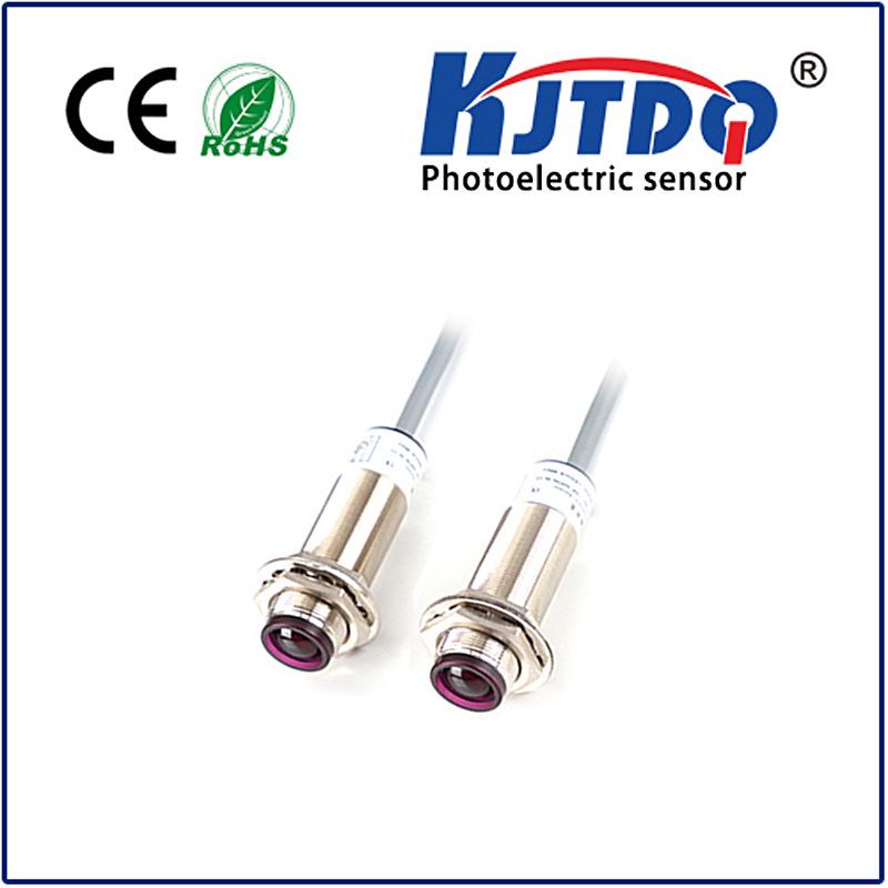 KJTDQ/Kaigit M12 Three-wire PNP Photoelectric Sensor, Normally Open Proximity Switch, Diffuse Reflection.