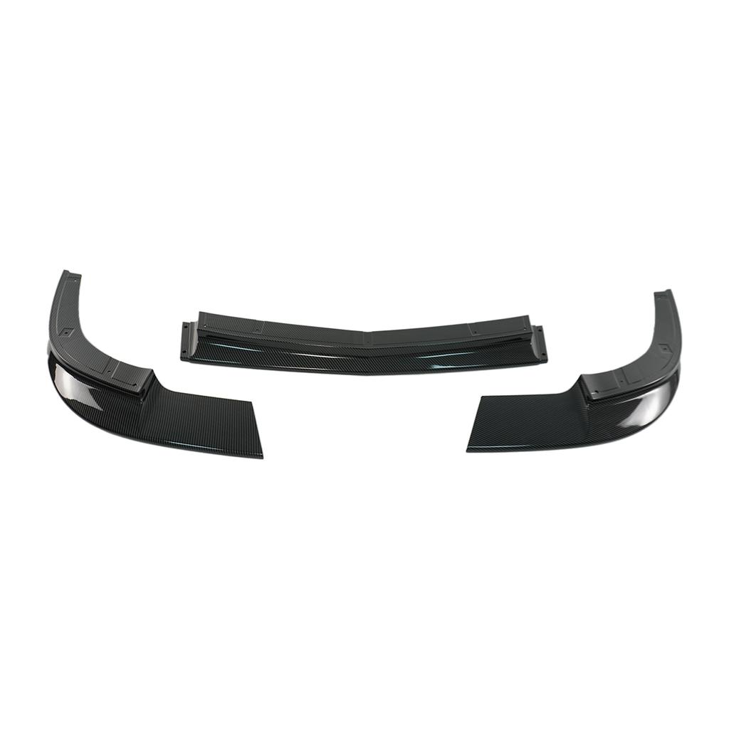 Car Front Bumper Lip Splitter Lip For Chevrolet Corvette C6 2005-2013 Z51 Z06 ZR1 Style WideBody Models Carbon Fiber Style