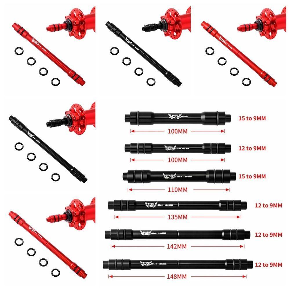 100MM/135MM/148MM Conversion Shaft 12/15 To 9 12/15 To 9 Quick Release Conversion Shaft Snow Bike