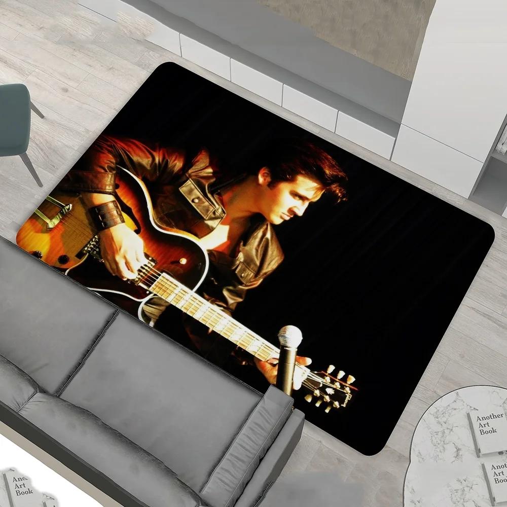 Disney E-Elvis Presley Flurteppich Waschbar Sofa Stühle Bereichsmatte Küche Fußmatte Bereichsteppich Exquisite Heimdekoration