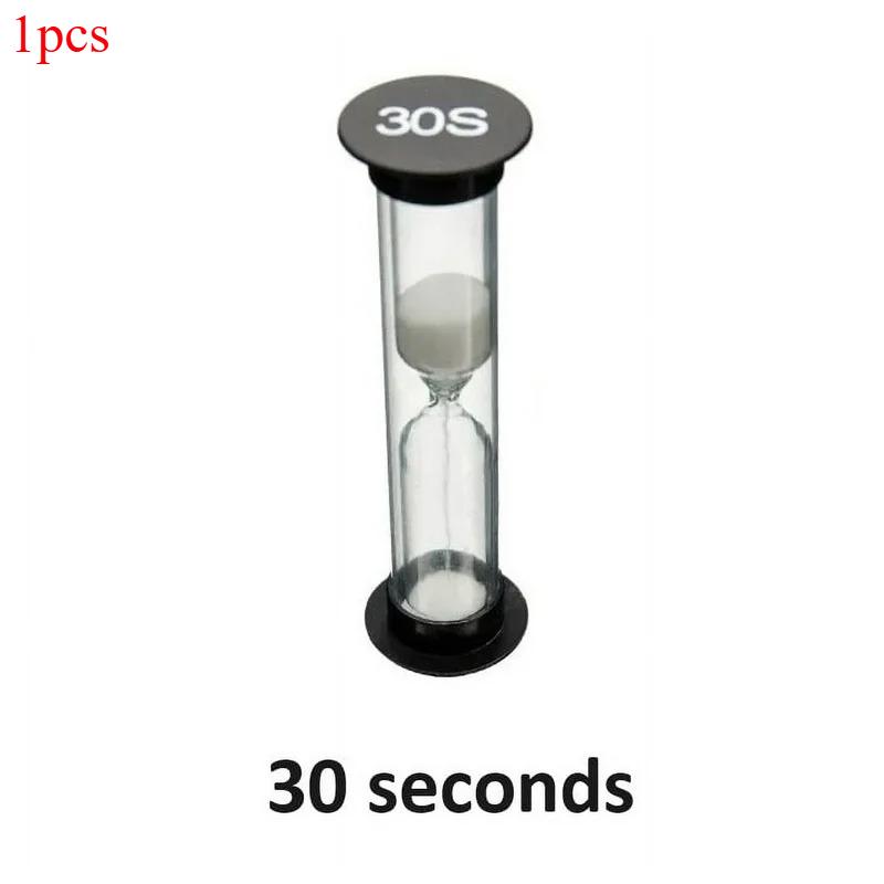 

Hourglass Timer Colorful,30 Sec,1 Min,2 Mins,3 Mins,5 Mins,10 Mins for Children s Brushing, Cooking, Games, School, Office 30S чорний