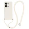 For OnePlus Ace 2V/Nord 3 5G Case TPU Fiber Lining Protective Phone Cover with Long Lanyard