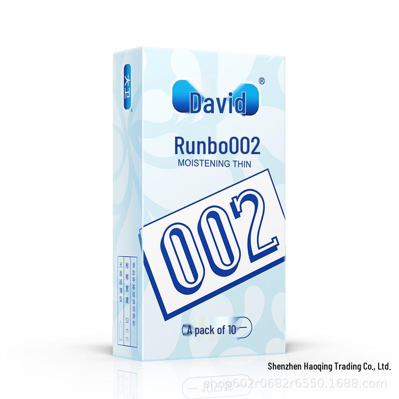 David Ultra-Thin Studded Hyaluronic Acid Long-Lasting Condoms - Perfect for Safety and Pleasure