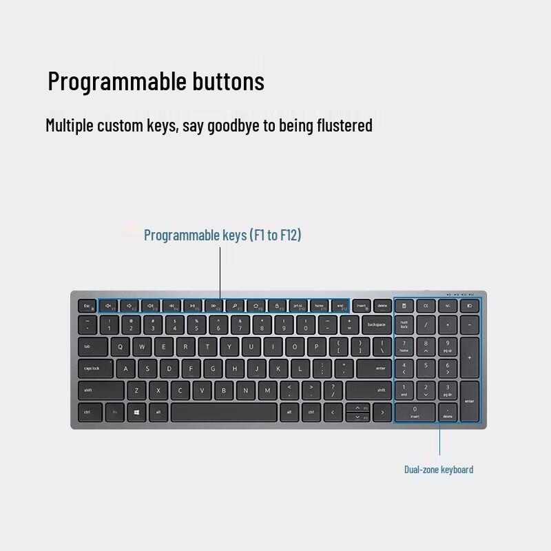 Dell KM7120W Wireless Keyboard and Mouse Combo