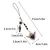 Trendy Phone Lanyard Angel Heart Keychain Pendant Durable Phone Strap Portable Phone Jewelry Suitable for Keys Phones