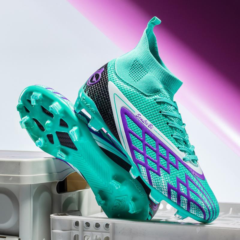 Foreign Trade 2025 New Football Shoes Men's and Women's Broken Nails Youth Student Training Shoes Artificial Turf Spikes