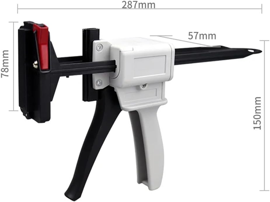 Sealant Extruder  Manual Extruder  Labor Saving Silicone Tube Extruder Suitable for 45 100ml G Aluminum Tube  Can Squeeze Toothpaste  Glue