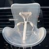 Decorative ABS Car Seat Holder For 10-17cm Dolls Safe Travel Display Ornament Gift Display Stand